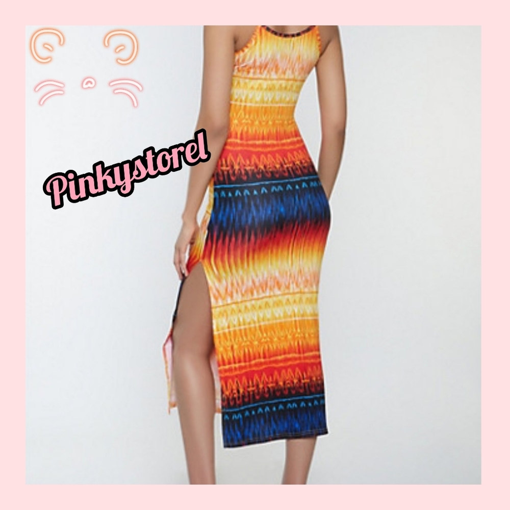 🎊Multicolor Summer Dress🎊 - Picture 3 of 8